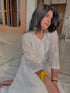 Sai Manjhrekar Red Chikankari Set